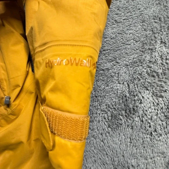 REI Co-op S Womens Hydro Wall 2.0 Down Puffer Jacket Yellow Hooded Outdoor - Picture 11 of 12